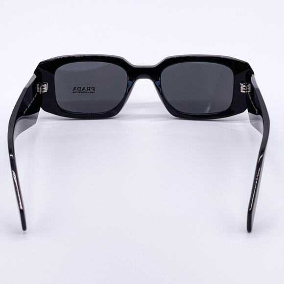 NEW PRADA PR17WS BLACK SUNGLASSES PRADA PR 17WS 1AB5S0 NEW PRADA SYMBOLE - Picture 10 of 13